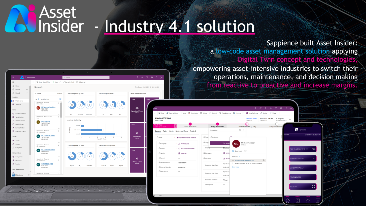 screenshot of Asset Insider